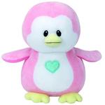 Beanie Boos – Penny El Pingüino Rosa – Peluche Baby Ty 23 Cm