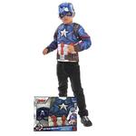 Los Vengadores – Capitán América – Disfraz Infantil En Caja 5-6 Años