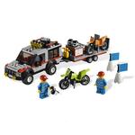 Lego City Camioneta Remolque Para Motocross-4