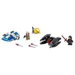 Lego Star Wars – Microfighters Ala-a Vs Silenciador Tie – 75196-1