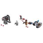 Lego Star Wars – Microfighters Speeder Esquiador Vs Caminante De La Primera Orden – 75195-1