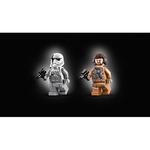 Lego Star Wars – Microfighters Speeder Esquiador Vs Caminante De La Primera Orden – 75195-6