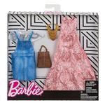 Barbie – Vestido Vaquero Y Vestido Rosa – Pack 2 Modas-1