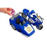 Fisher Price – Imaginext Power Rangers – Ranger Azul Y Triceratops De Batalla-2