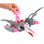 Fisher Price – Imaginext Power Rangers – Ranger Rosa Y Zord Pterodáctilo-7