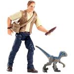 Jurassic World – Owen Y Baby Blue – Figura Básica-2