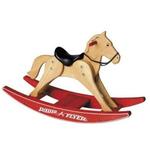 Radio Flyer Caballito Balancin Classic Wood Rocking Horse-1