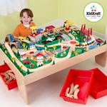 Juego De Tren De Montaña Con Cascada Y Mesa Kidkraft-1