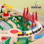 Juego De Tren De Montaña Con Cascada Y Mesa Kidkraft-4