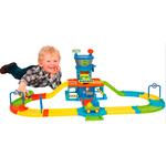 Quality Toys Aeropuerto Con Carreteras Y Coches Wader-1