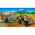 Vehiculo De Guarda Bosques Con Rinoceronte Playmobil