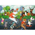 Puzzle Carrera Animales 54 Piezas