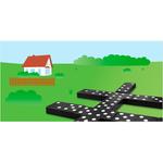 Quality Toys Juego De Domino Jumbo Wader