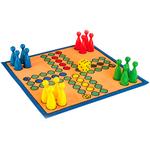 Quality Toys Alfombra De Juego Parchís Con 16 Caballos Y Un Dado Wader-2