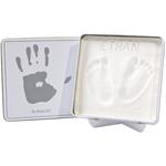 Baby Art Magic Box Cuadrada Color Blanco Y Gris-1