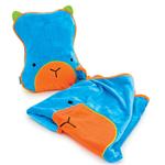 Almohada Y Manta Snoozihedz Azul Trunki-2