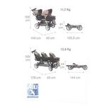 Chasis Duette Sw Argento Nero Peg Perego-1