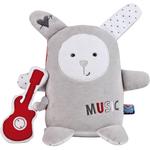 Sucre Dorge Peluche Musical Pretty Gris