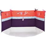 Sucre Dorge Protector De Cuna Color Coral/violeta