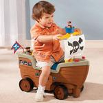 Little Tikes Correpasillos 2 En 1 Barco Pirata Scoot-1