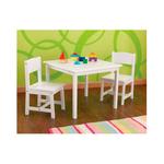 Juego De Mesa Y 2 Sillas Aspen Color Blanco Kidkraft