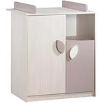 Comoda Fresno Blanco De 2 Puertas Sauthon