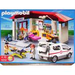 Clínica Con Vehículo De Emergencia Playmobil