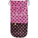 Buggy Snuggle Saco Estilo Lunares Rosa Con Chocolate