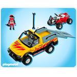 Pick-up Con Quad De Carreras Playmobil-2