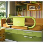 Baby Home Barrera Cama Side Verde-1