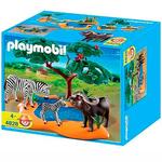 Familia De Leones Y Monos Playmobil