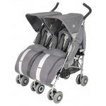 Sillita De Paseo Twin Techno Charcoal Gris Maclaren