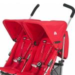 Sillita De Paseo Twin Triumph Scarlet Silver  Rojo Maclaren-1