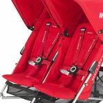 Sillita De Paseo Twin Triumph Scarlet Silver  Rojo Maclaren-2