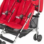 Sillita De Paseo Twin Triumph Scarlet Silver  Rojo Maclaren-4