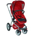 Sillita De Paseo Sleep And Go 4 Ruedas Red Rojo + Grupo 0 Safety-1