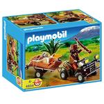 Cazador Furtivo Con Remolque Playmobil