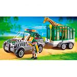 Vehículo Del Zoo Con Tráiler Playmobil