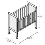 Cuna Dido De 120×60 Color Marfil Micuna-1