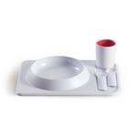 Set Para Comer Atablo Fucsia Color Rosa Hoppop-1