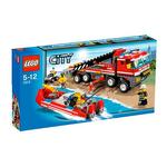 Lego Camión Todoterreno Y Lancha De Bomberos
