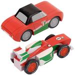 Set Coches De Madera Cars-2