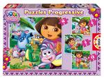 Dora Exploradora Puzzle Progresivo