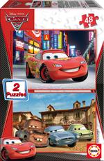 Puzzle Cars 2, 2×48 Piezas
