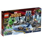 Lego Súper Héroes La Fuga De Hulk Del Helitransporte