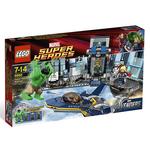 Lego Súper Héroes La Fuga De Hulk Del Helitransporte