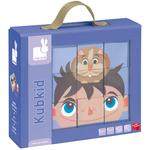 Maleta Kubkid 9 Cubos Animales Domesticos Janod-1