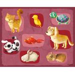 Puzzle De Animales Domésticos De 24 Piezas Janod