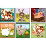 Maleta Kubkid 9 Cubos Animales Granja Janod-2