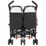 Sillita De Paseo Gemelar Twin Techno Color Negro Maclaren-2